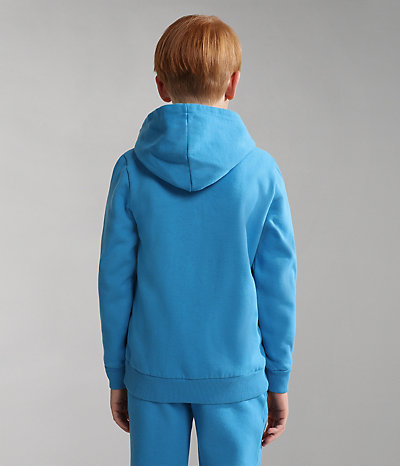 Cord Full Zip Hoodie Sweatshirt (4-8 YEARS)-